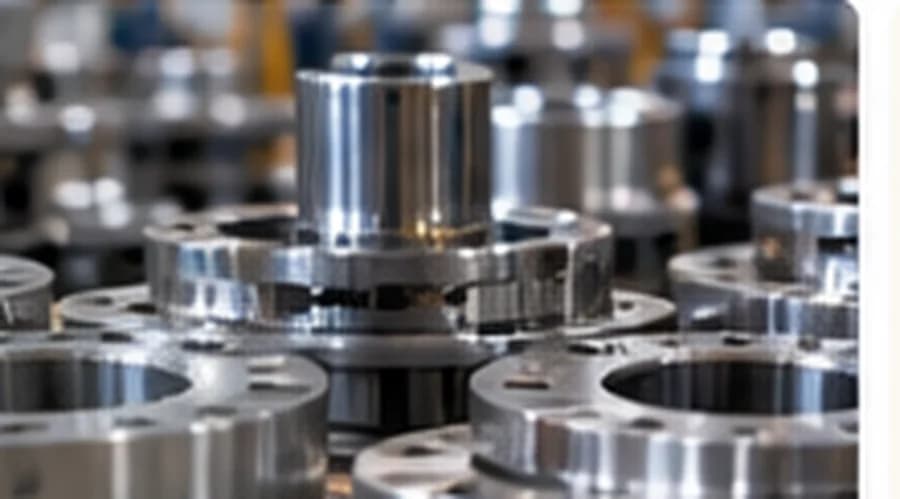 Componentes industriales mecanizados
